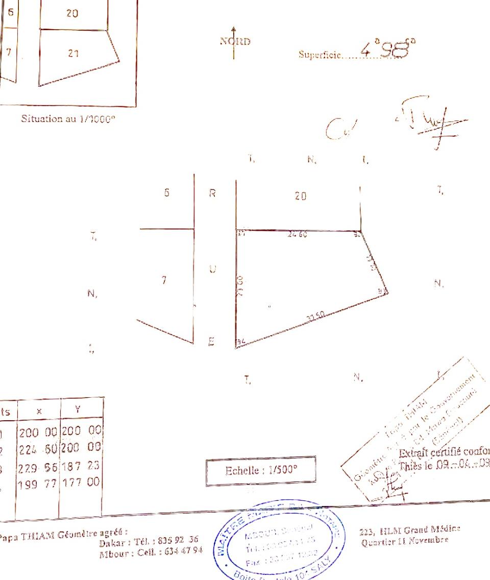 Annonce immobilière ref. T47